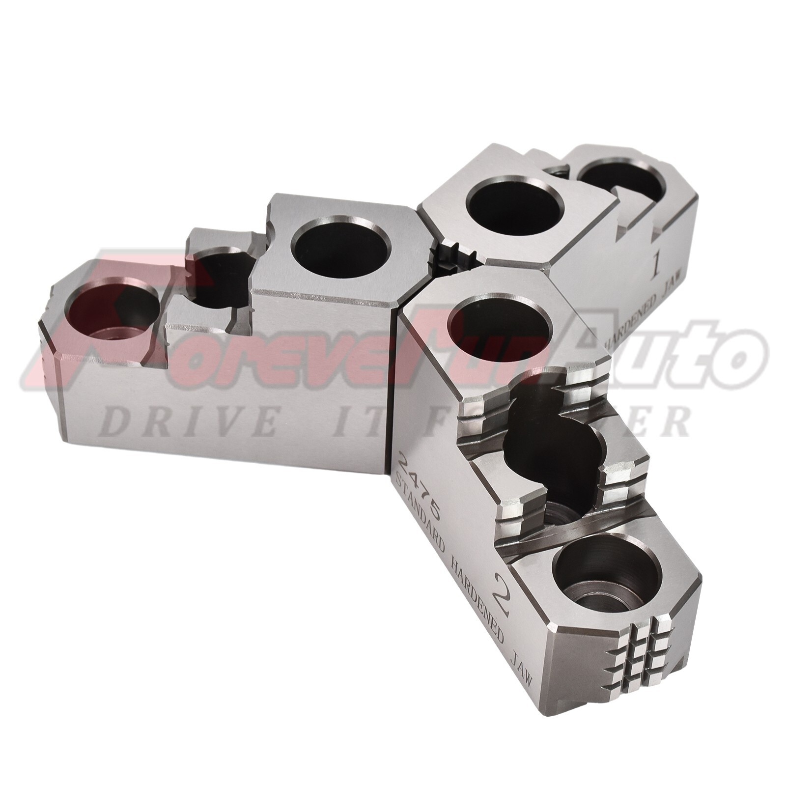 6″ Double Step Hard Jaws for Lathe 3 Claw Hydraulic Power Chuck Kitagawa 3 PCS