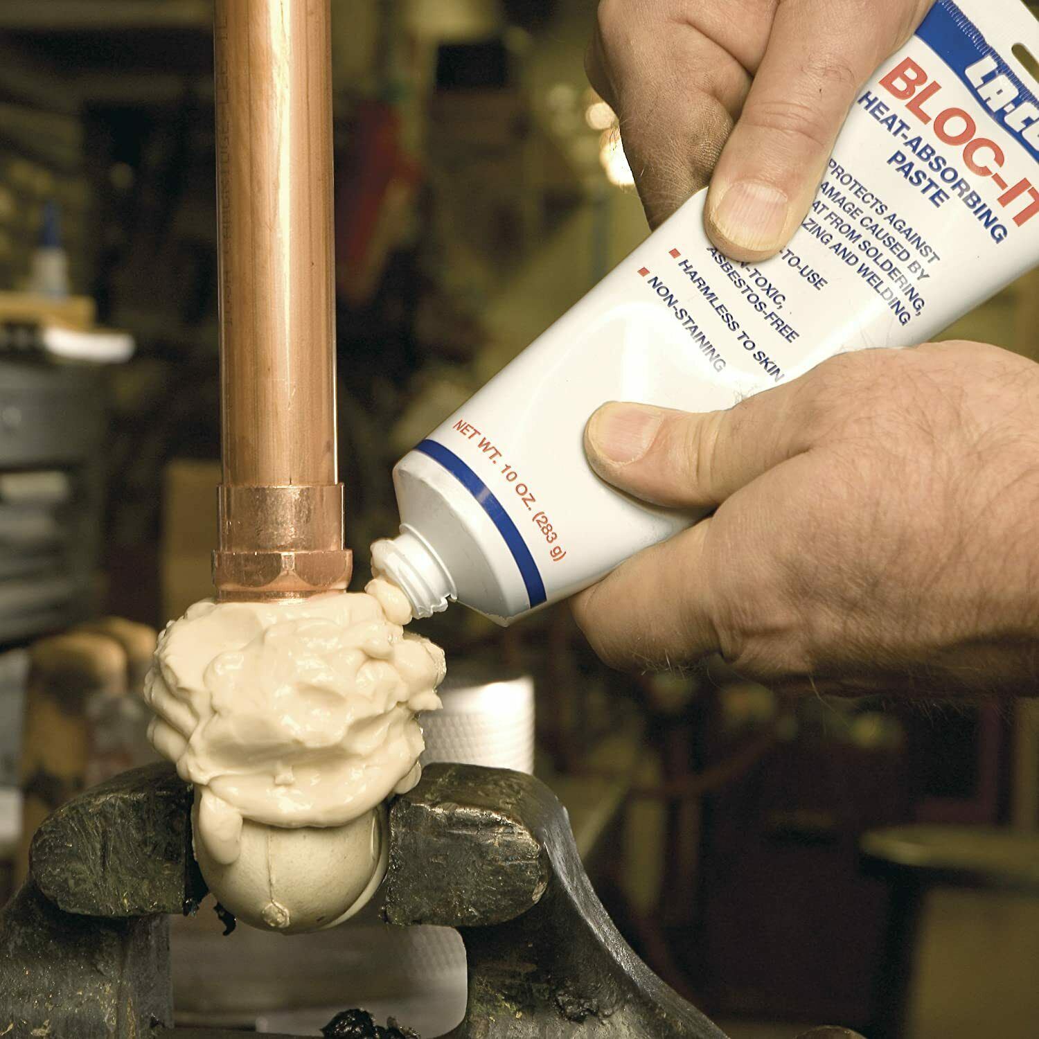 LA-CO Bloc-It Heat Absorbing Paste Flux Type: Paste 10 oz