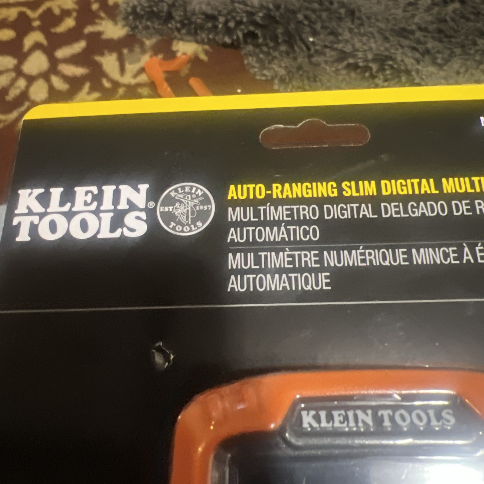 Klein Tools MM450 TRMS Multimeter Voltage Current Resistance Temperature Test