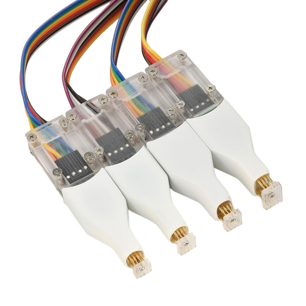For Program SOP8/WSON8/QDFN8 SPI Adapter Clip Pin Flash on Chip Read＆Write Probe
