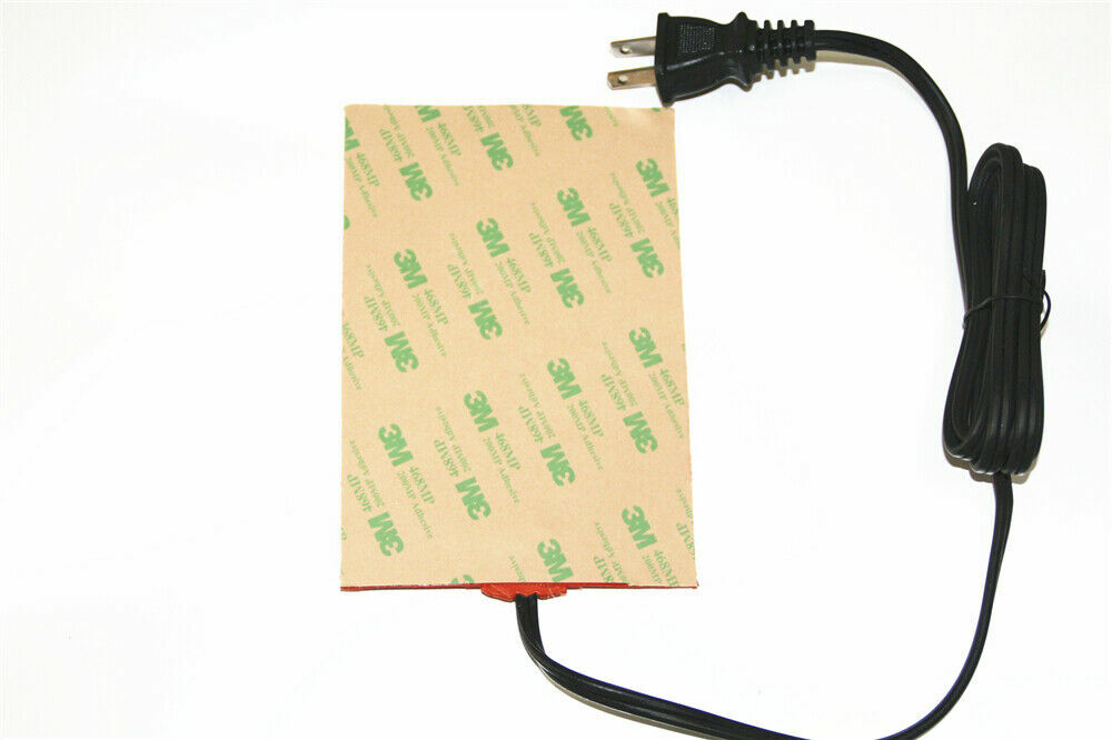 Silicone Heat Pad Engine Sump Heater 6″ X 8″ 300W w PSA Plug Factory Direct Sale