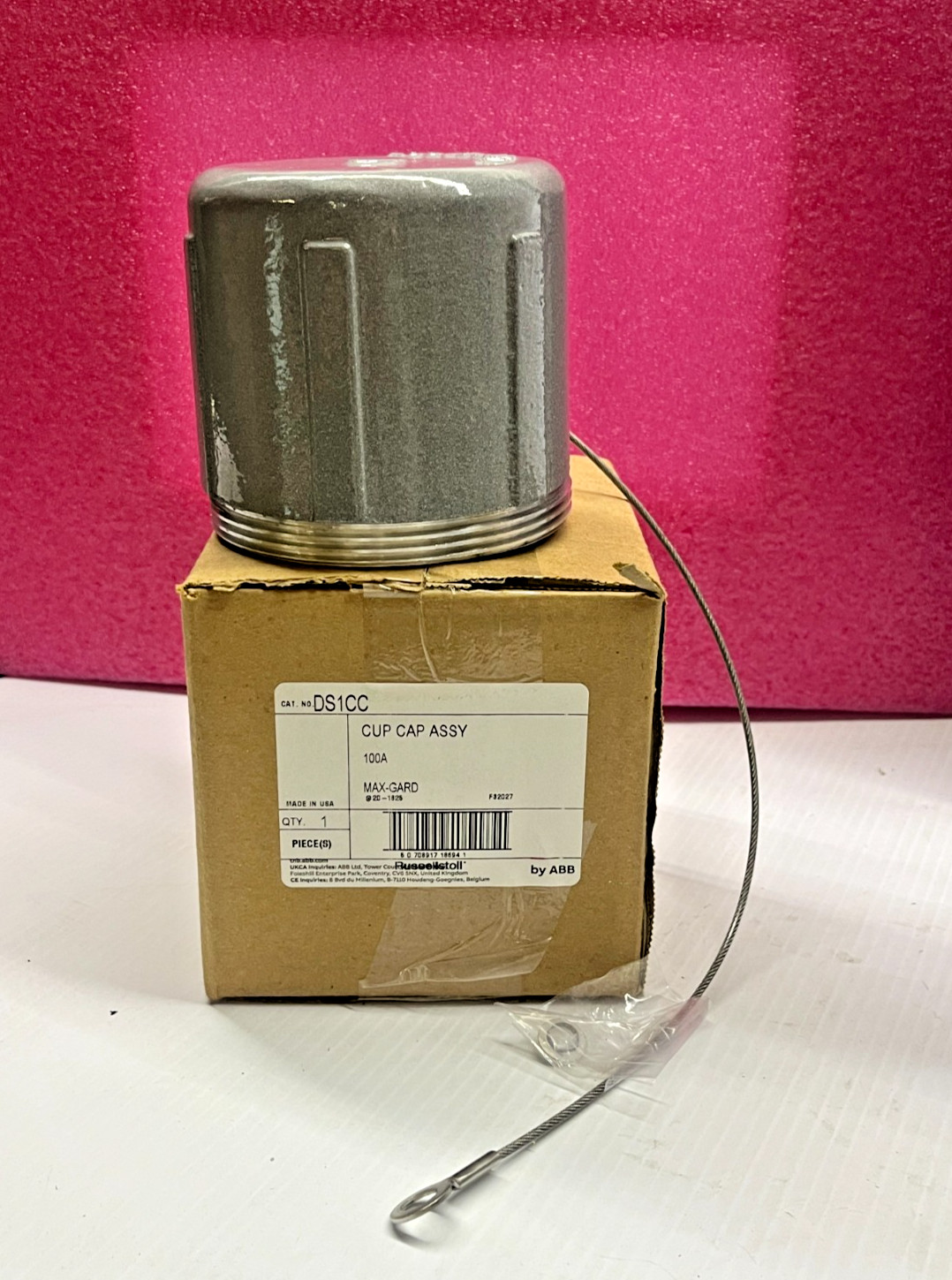 New NIB ABB DS1CC Cup Cap ASSY 100A