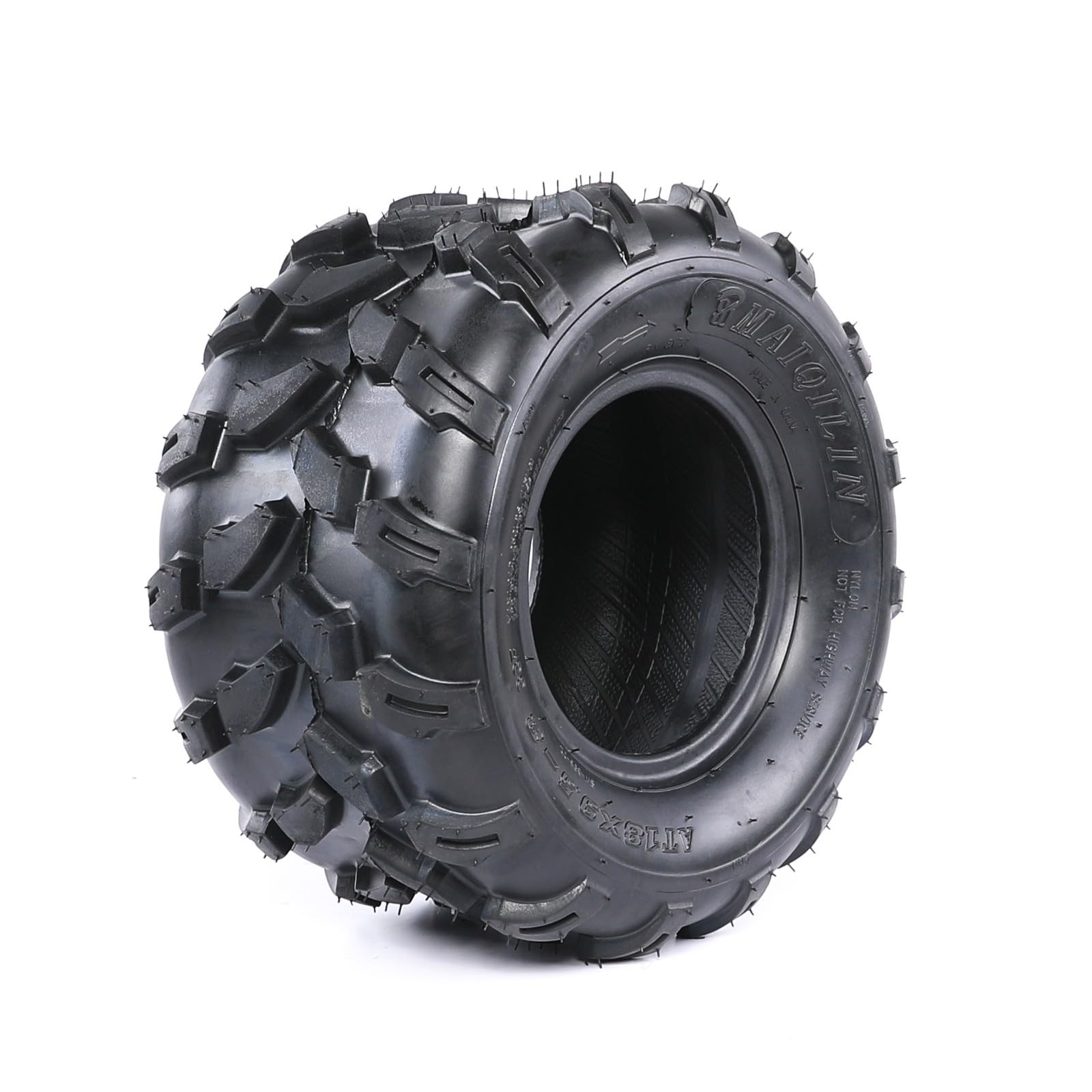 18×9.5-8 Tubeless All-Terrain Turf Tire 4-Ply ATV UTV Golf Cart Lawn Mower