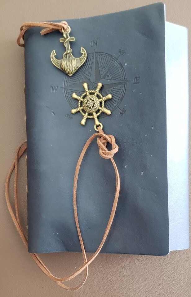 Vintage Refillable MALEDEN Leather Journal Traveler Notebook Sketchbook