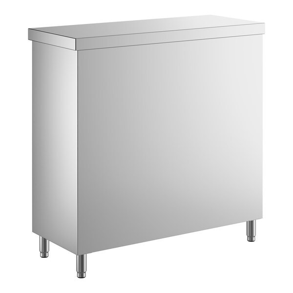 Regency 15″ x 36″ 18 Gauge Type 304 SS Dish Cabinet with Adjustable