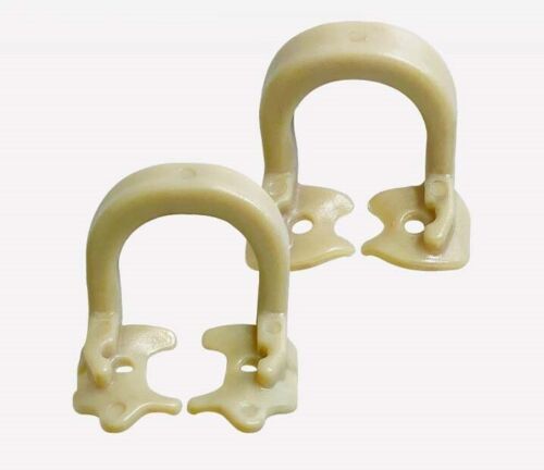 Dental Barrier Clips Rubber Dam Clamps Clip Soft Resin Molar/Premolar Fit Kerr