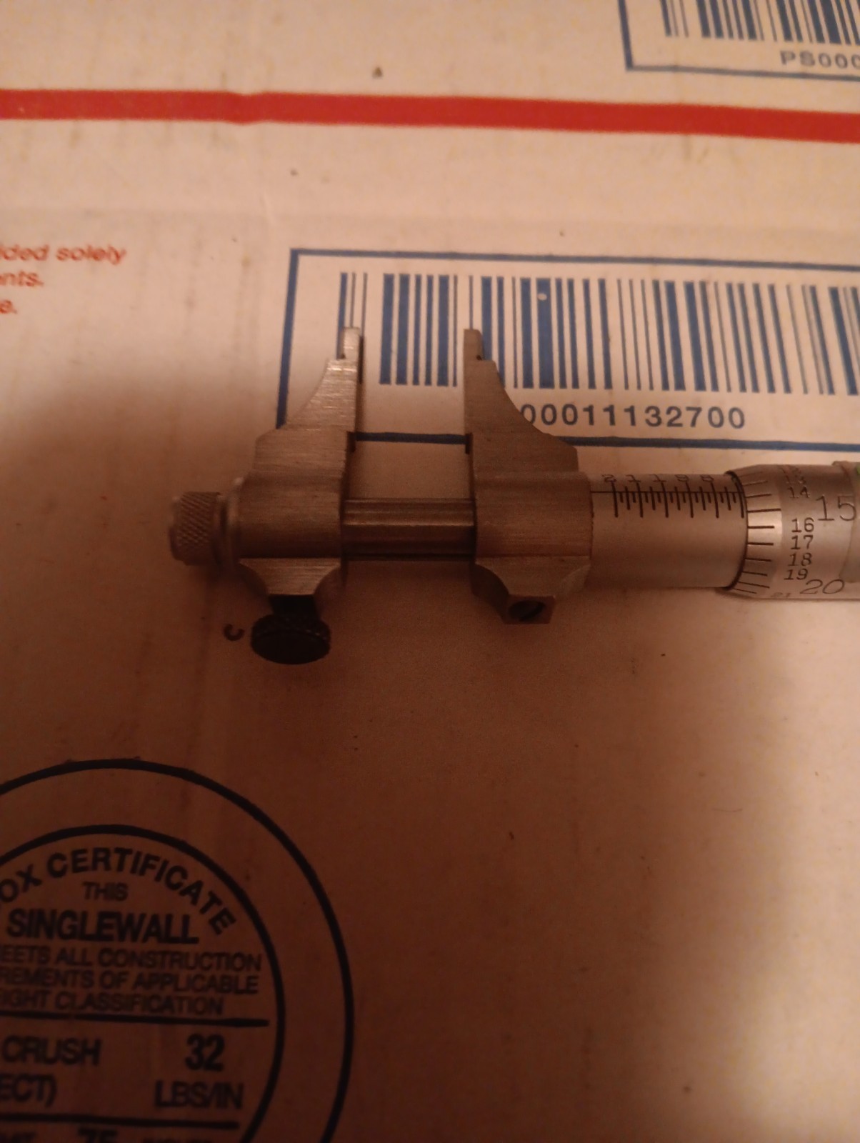 Starrett No. 700A inside micrometer .200″ to 1.200″ range .001”- Made in U.S.A.