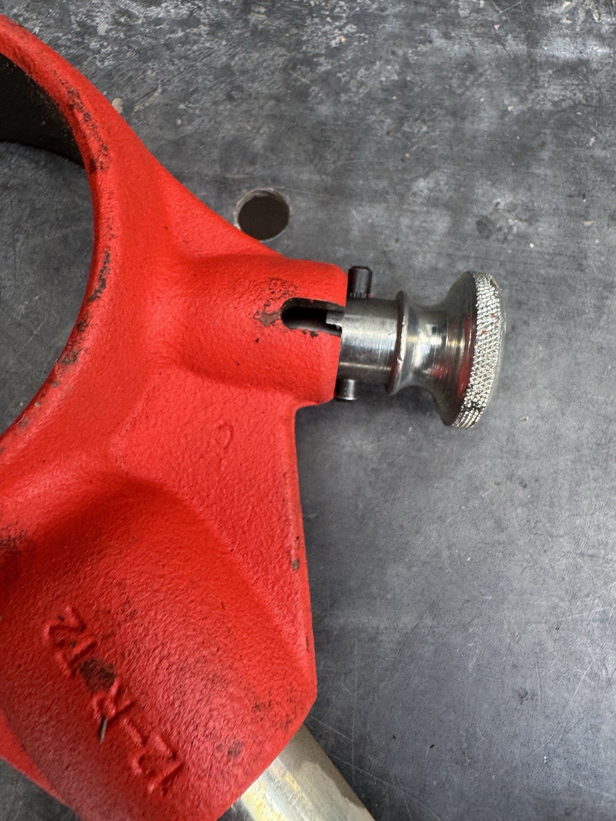 Ridgid 12-R Pipe Threader Ratchet with Handle Rigid 12R Threading