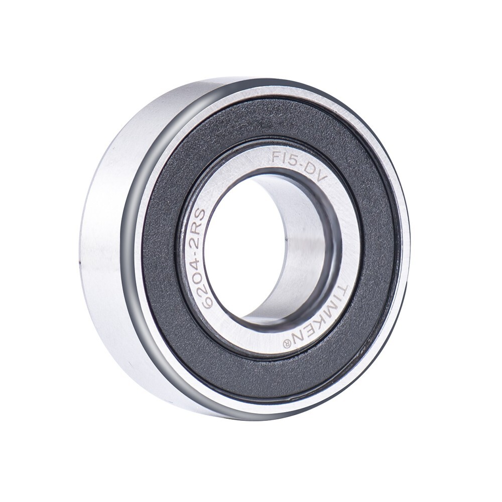 2PACK TIMKEN 6204-2RS 20X47X14MM Double Rubber Sealed Bearings 6204RS