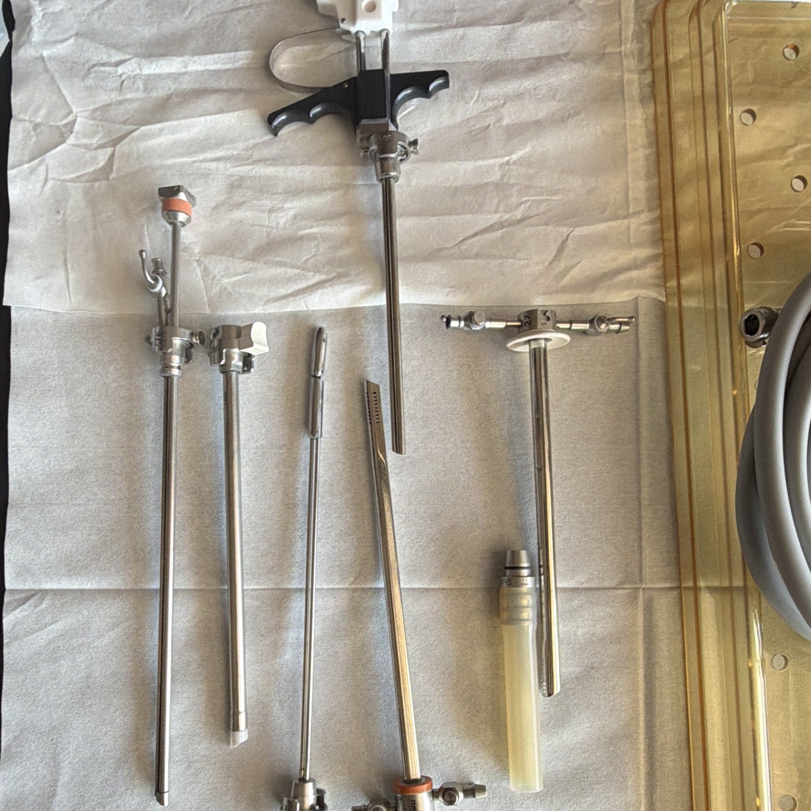 ACMI M3-70A Rigid Cystoscope 23Fr 12° 12in w/ Sterilization Tray