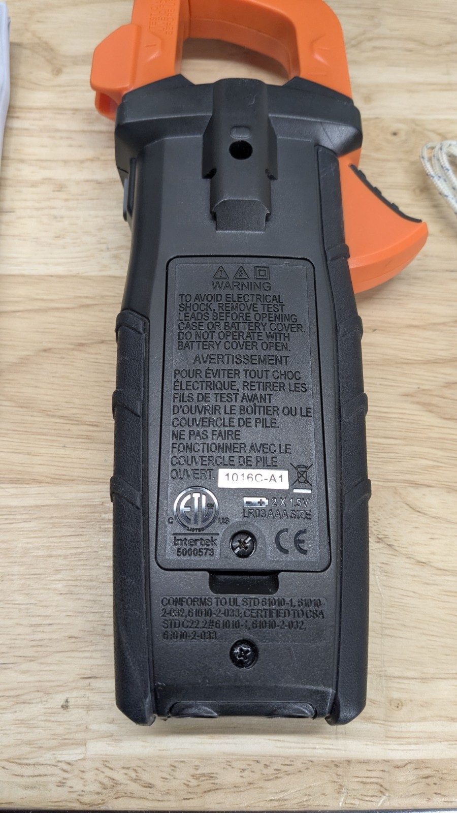 Klein Tools CL800 AC/DC True RMS Auto-Ranging Digital Clamp Meter TESTED Working
