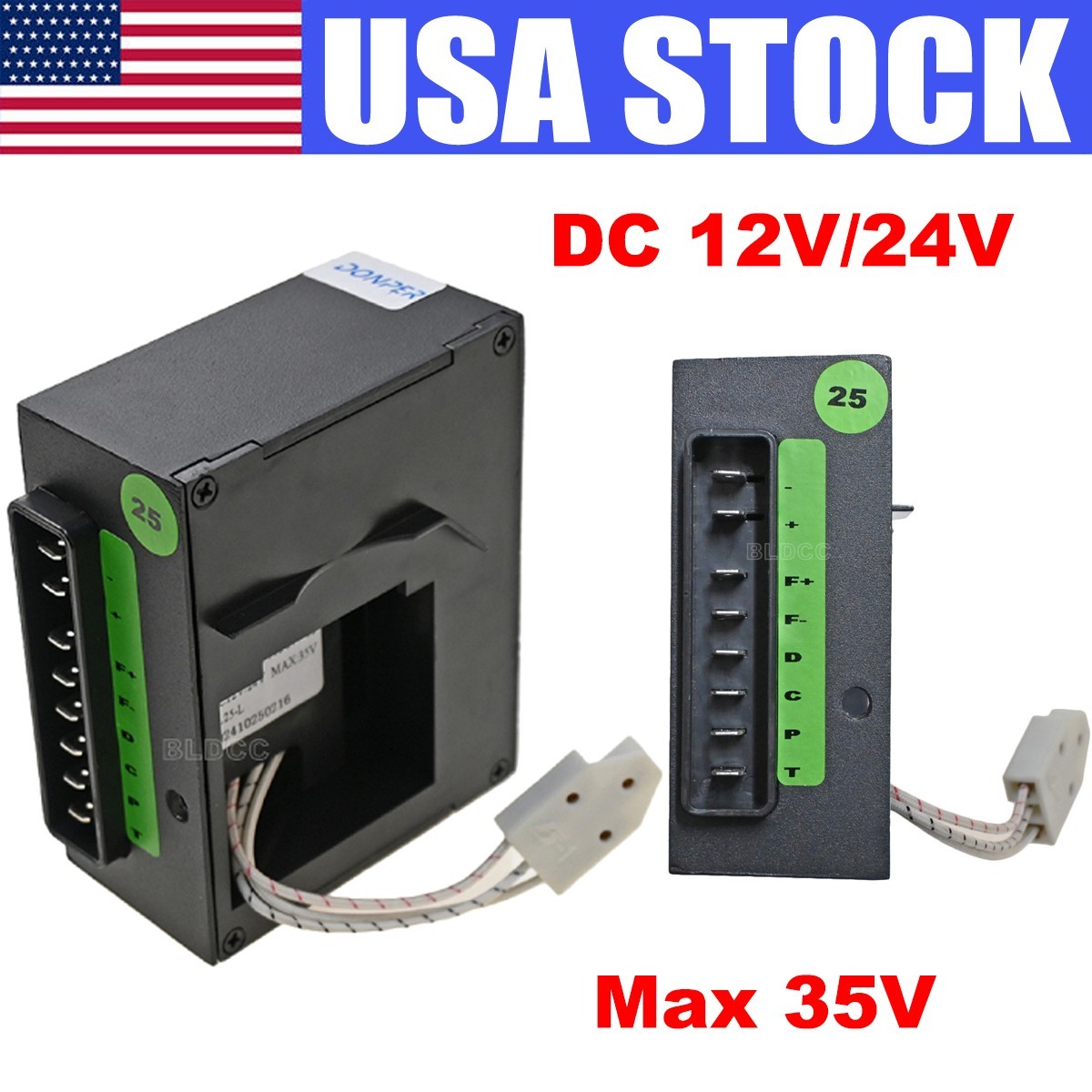 DONPER DZL25 DC 12V/24V Electronic Start Unit Compressor Driver Car Refrigerator