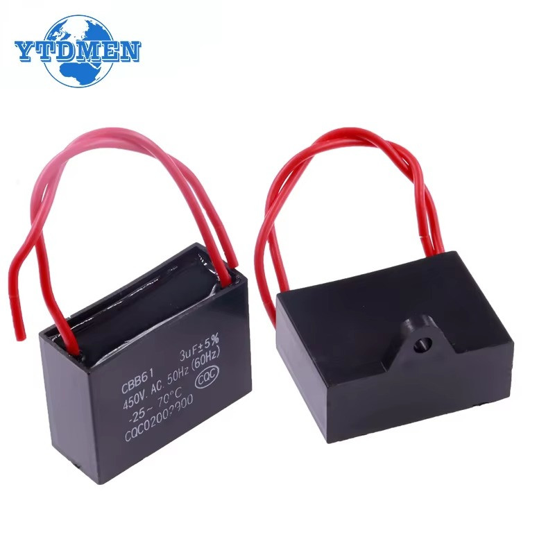CBB61 Capacitor 450V Fan Capacitor New Start Capacitor
