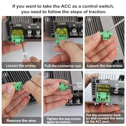 600W Voltage Reducer DC 48V 60V 72V to DC 12V Buck Converter 50A Waterproof Modu