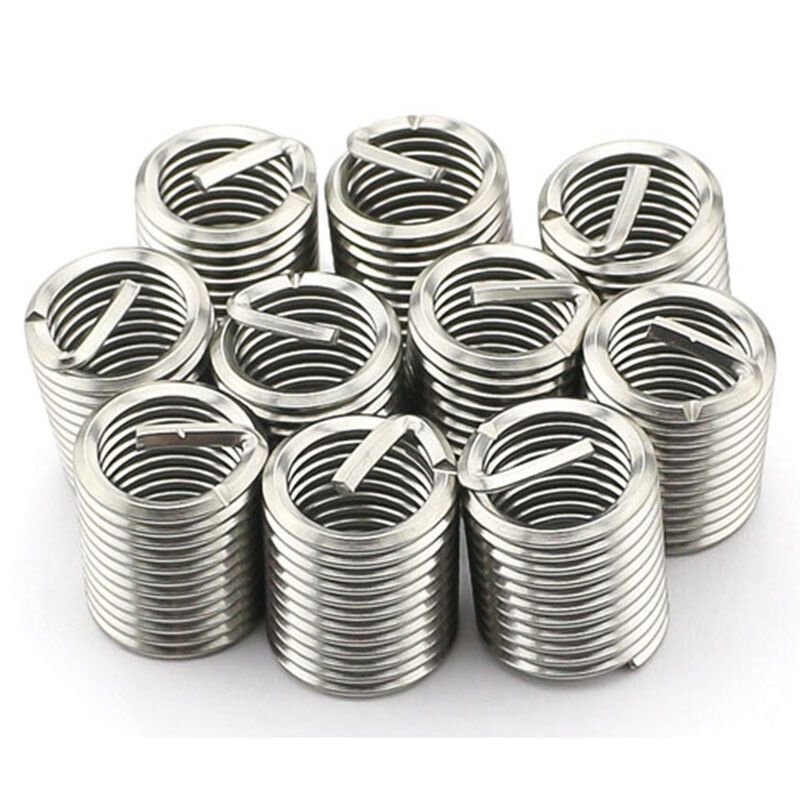 M5 x 0.8 M6 Helicoil Thread Insert 304 Stainless Steel Thread Repair Wire Insert
