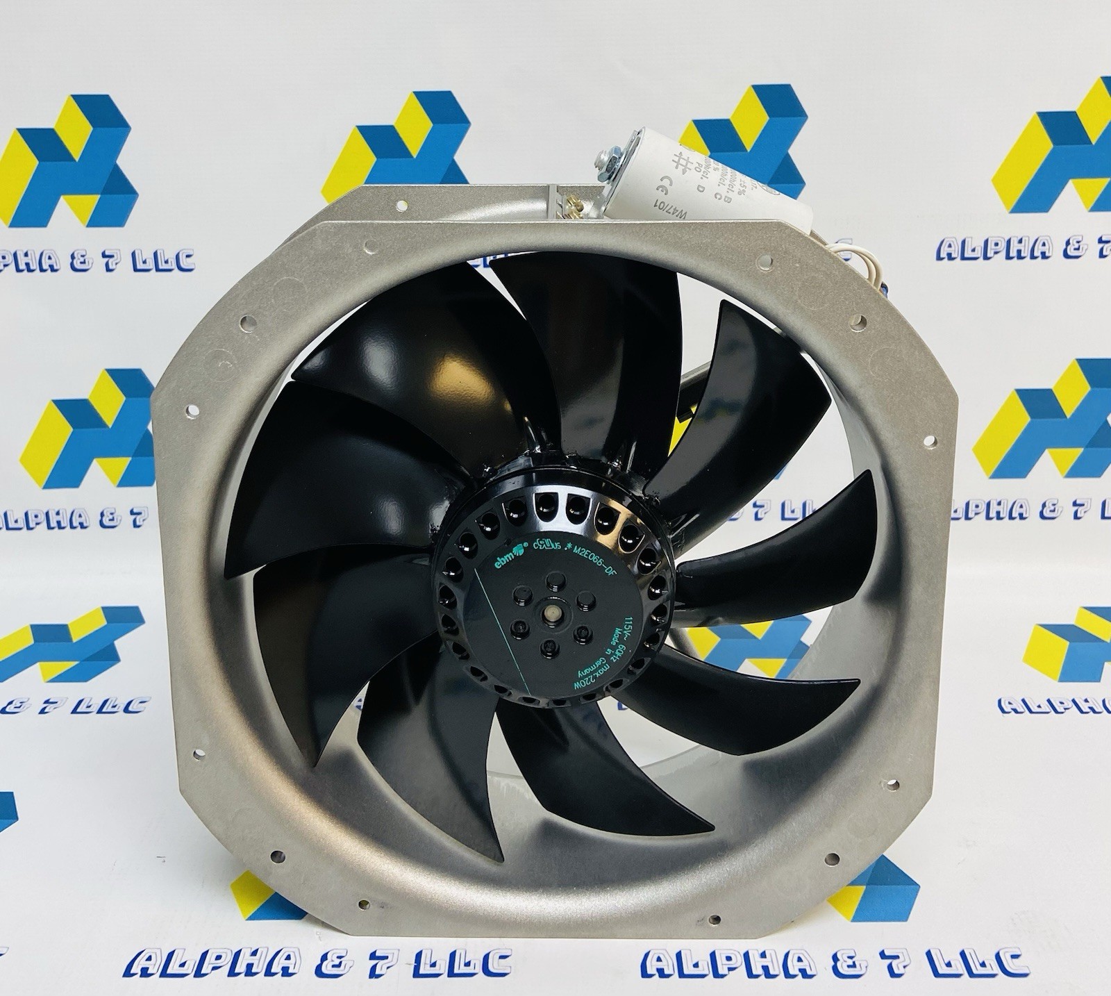 Ebm-Papst W2e250-Hj32-01 Standard Square Axial Fan, Square, 115V Ac, 1 Phase,