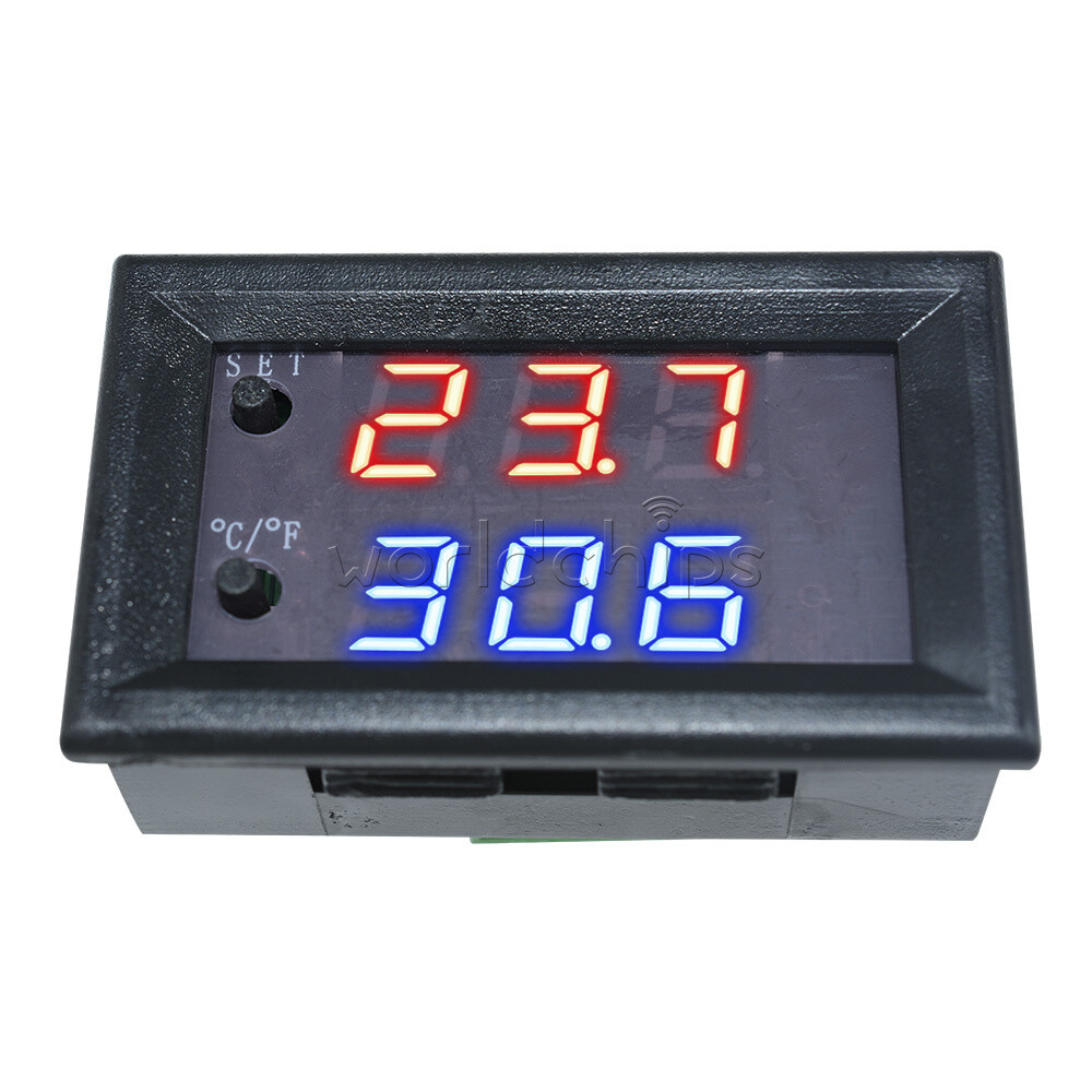 1-10Piece DC12V W1209WK Digital Thermostat Temperature Control + NTC 10K Sensor