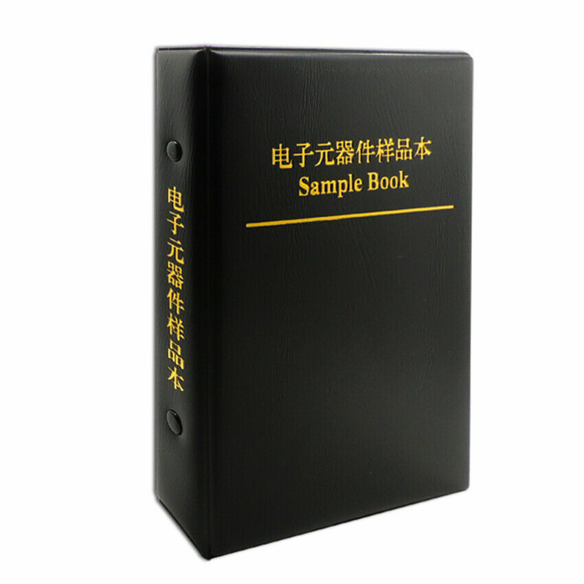SMD Resistors/Capacitors/Inductor/Zener Diode/Transistor Triode Samples Book Kit