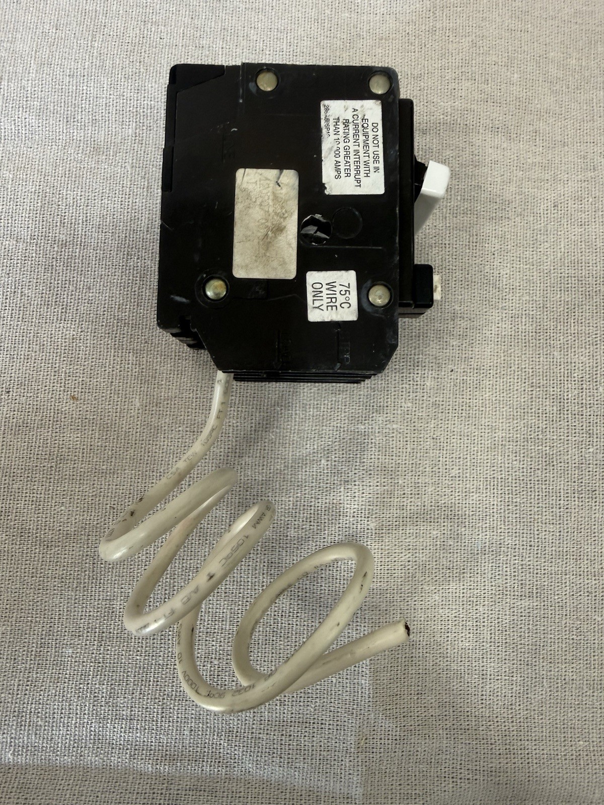 GE THQL2150GFT 50A 2-Pole GFCI Breaker 120/240V General Electric Used
