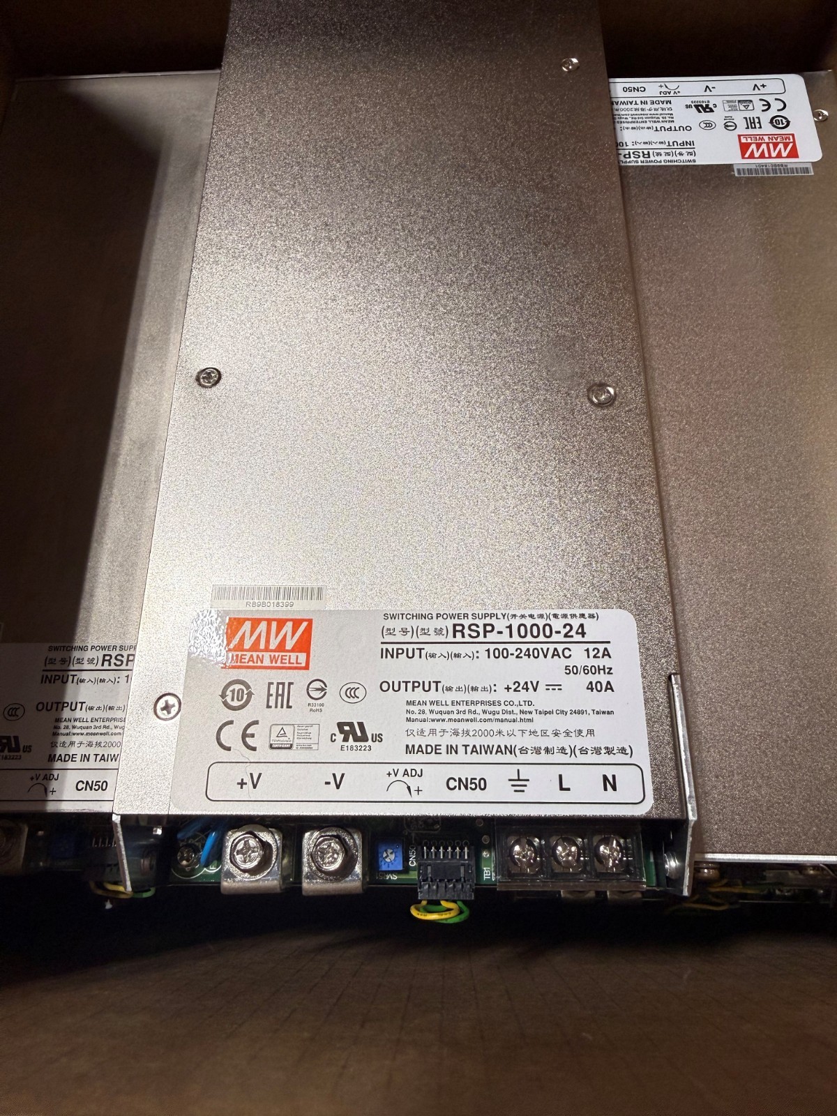 MEAN WELL RSP100024 24V Switching Power Supply