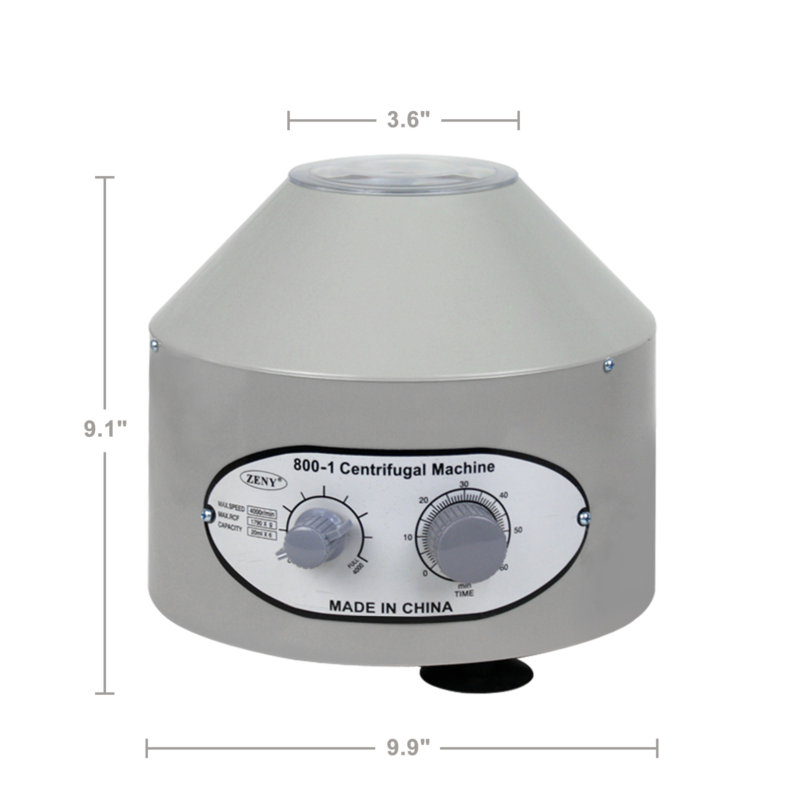 800-1 Electric Centrifuge Machine Lab Medical Practice 110V 4000 rpm 20ml x 6