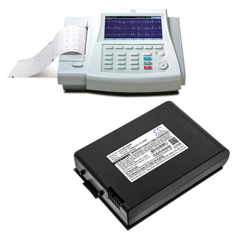 4500mAh Battery for GE MAC 800,MAC800,ECG Mac 800,P/N:2039944-001,M2823,M2823-O