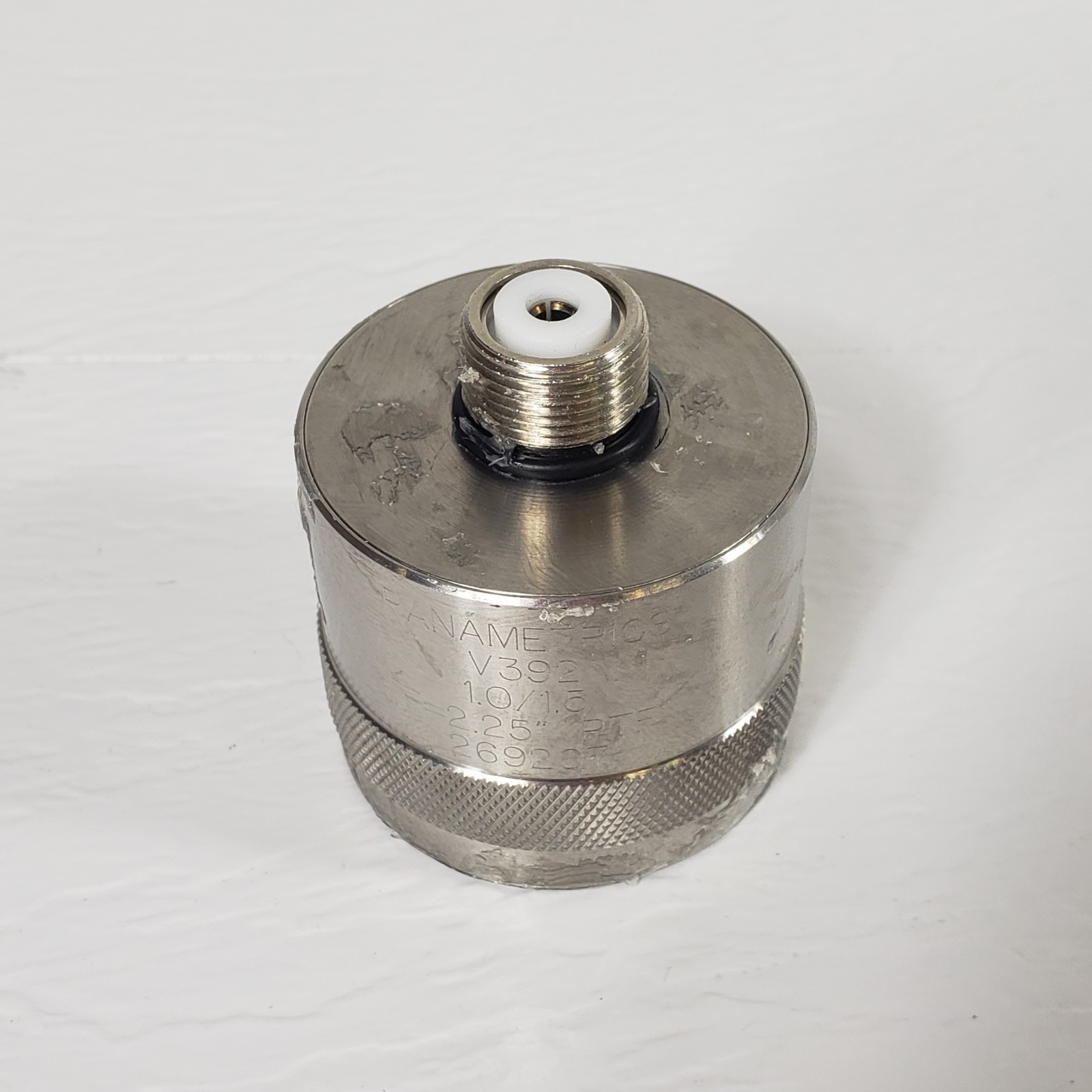 Olympus Panametrics 392 Immersion Transducer 2.25″ PTF 1.0/1.5 Wavelength