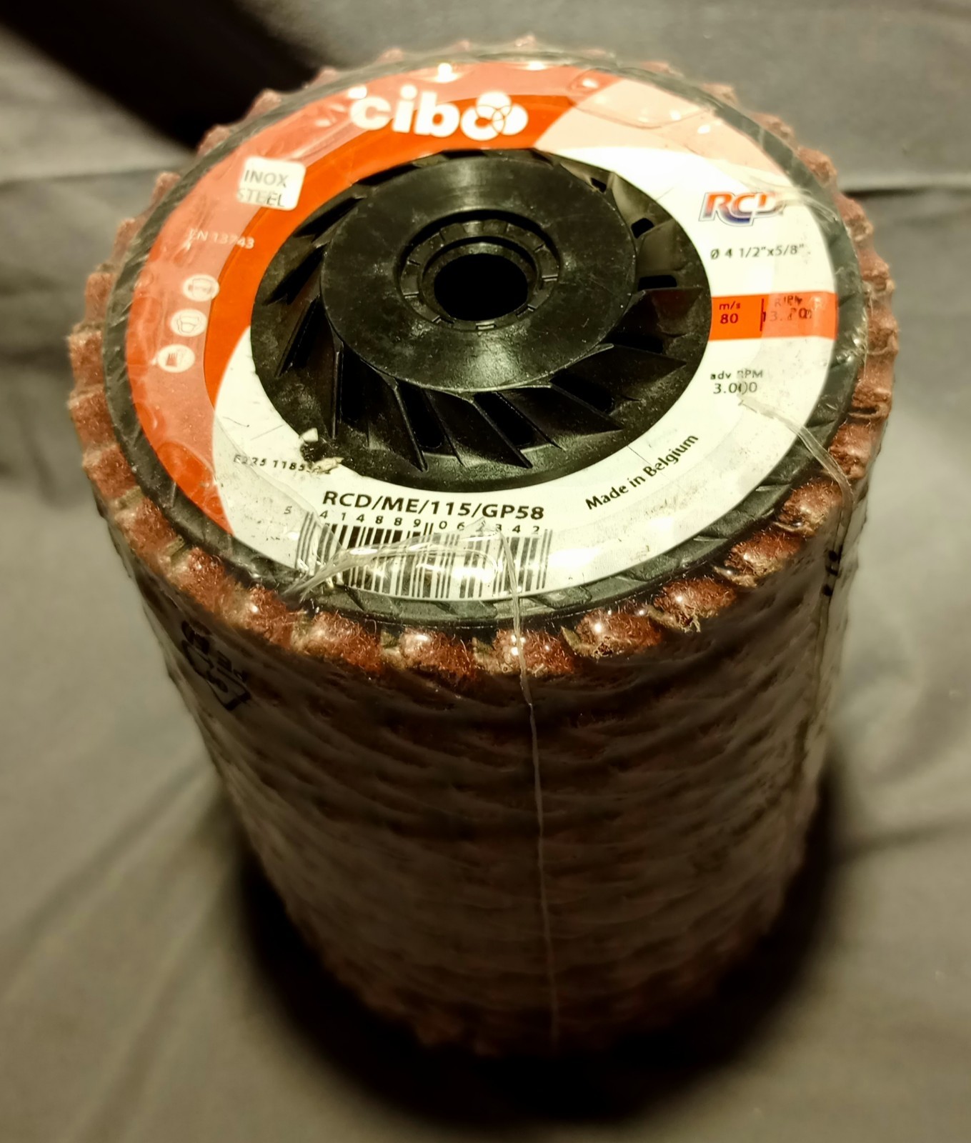 CIB RCD Inox Steel Adv RPM 3.000 4 1/2″ × 5/8″