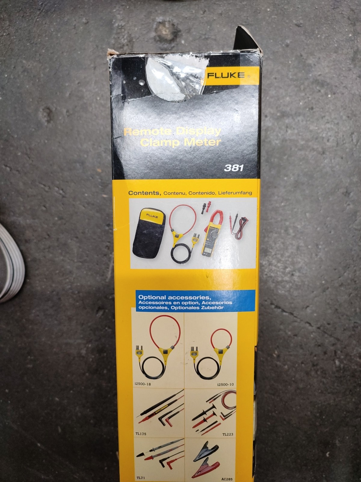 Fluke 381 Remote Display True RMS AC/DC Clamp Meter