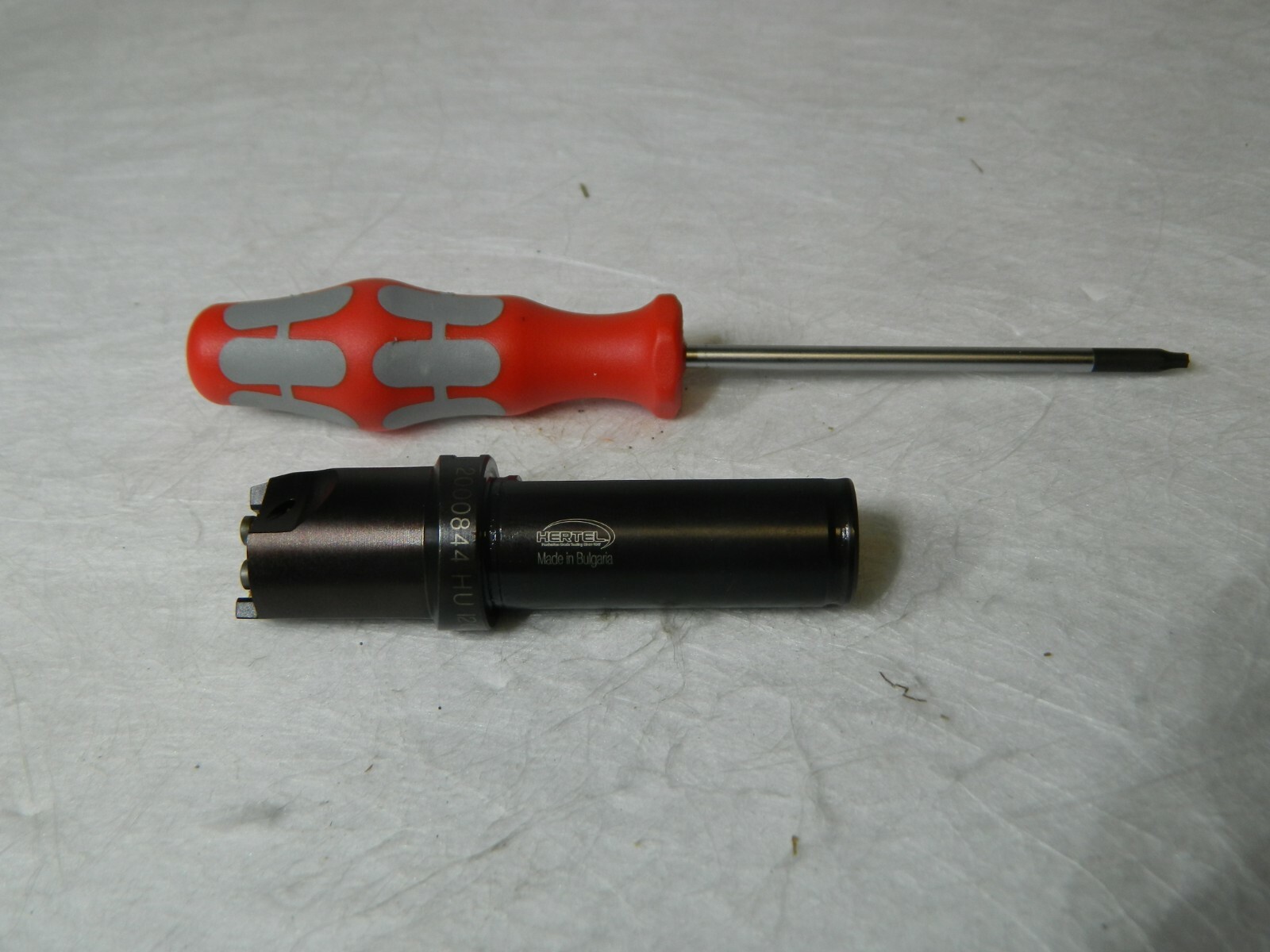 Hertel 20mm Max Depth, Right Hand Indexable Grooving Toolholder 2000844