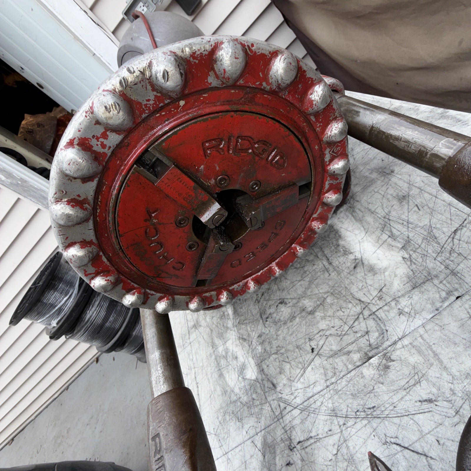 Ridgid 300 Pipe Threader Threading Machine.Working Great.Free Local Pickup 60641