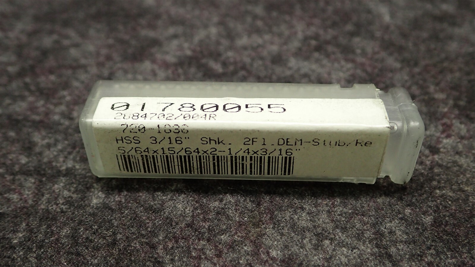 Interstate 01780055 5/64″ Uncoated Spiral Flute 30° Helix, Center Cut (BN206)