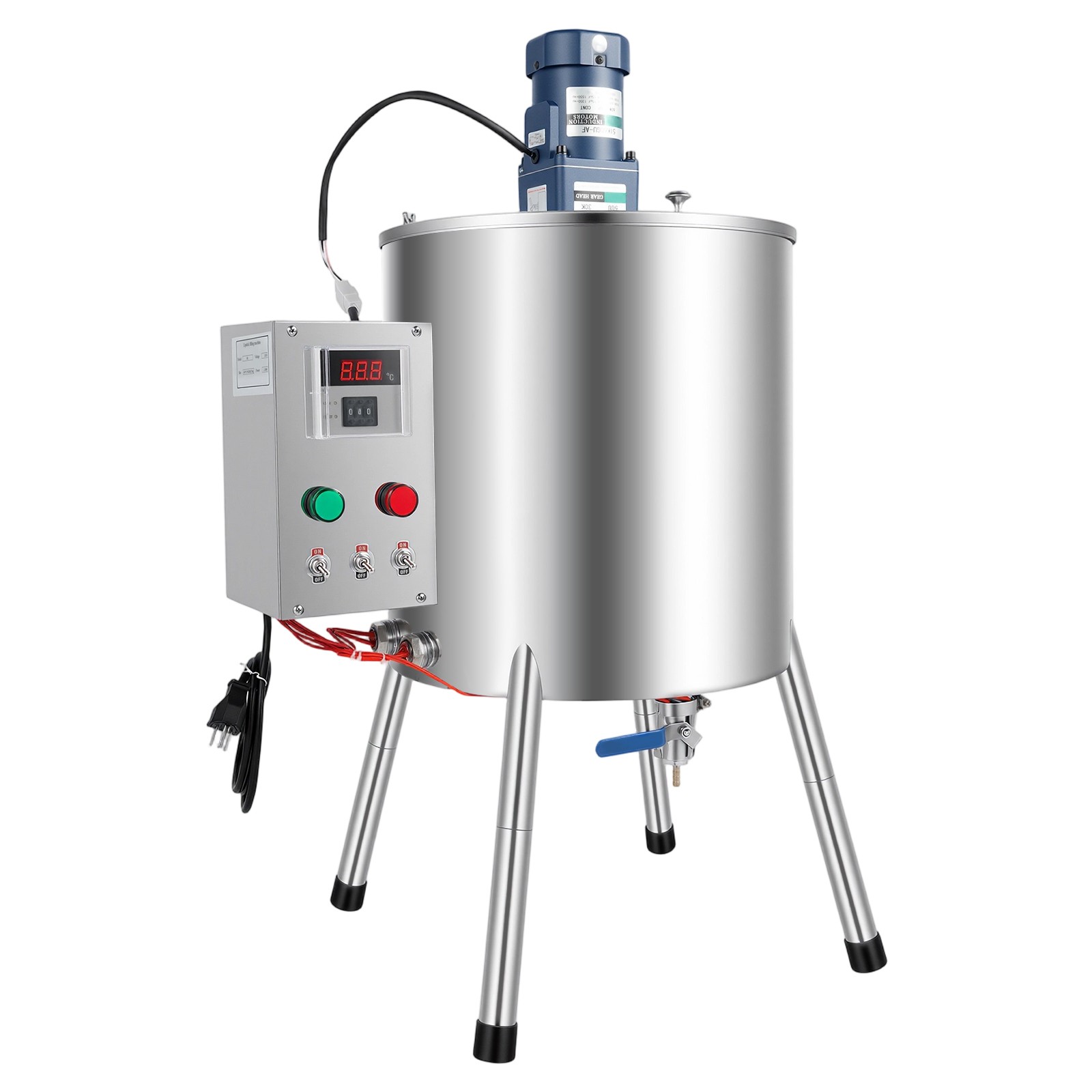 Liquid Filling Machine Bottle Filler Heating Mixing Filling Machine 30L/8gal