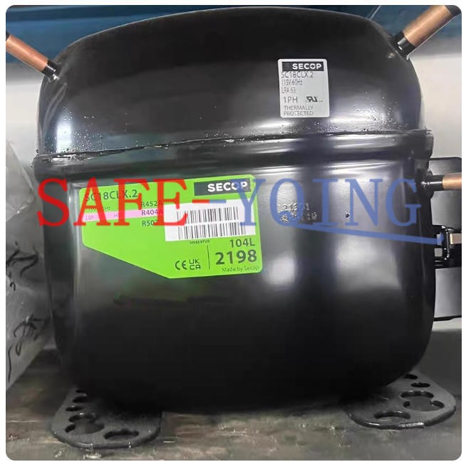 New 1PCS SECOP Compressor SC18CLX.2 115V R404a/R507 3/4HP