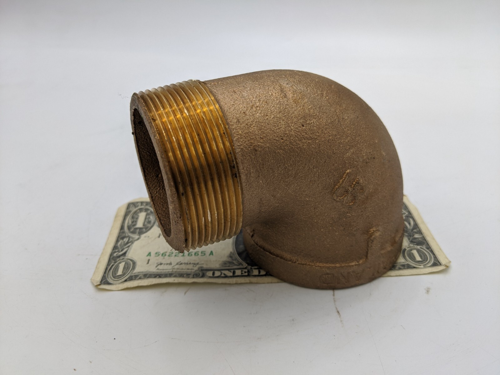 FNW Low Lead Compliant Bronze 90Deg Elbow Street Fitting 2″ NPT Threaded M F
