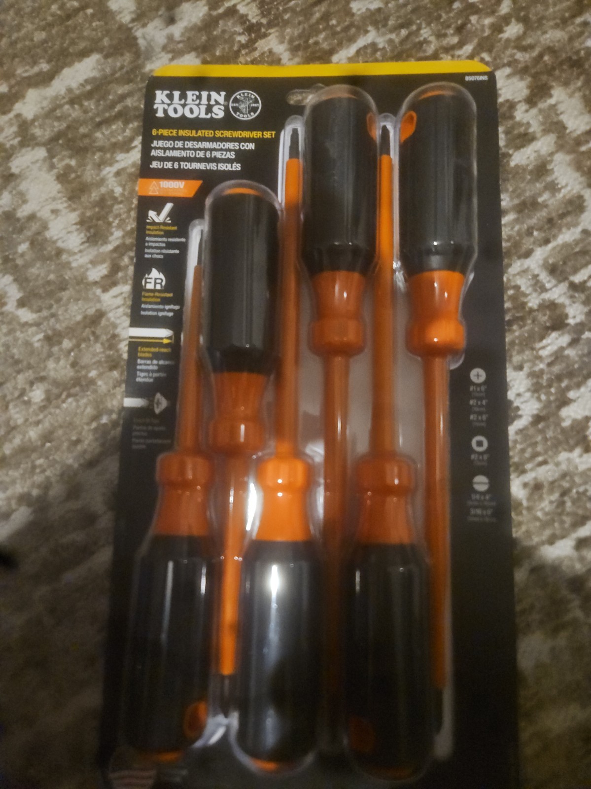 Klein Tools 85076INSR Screwdriver Set