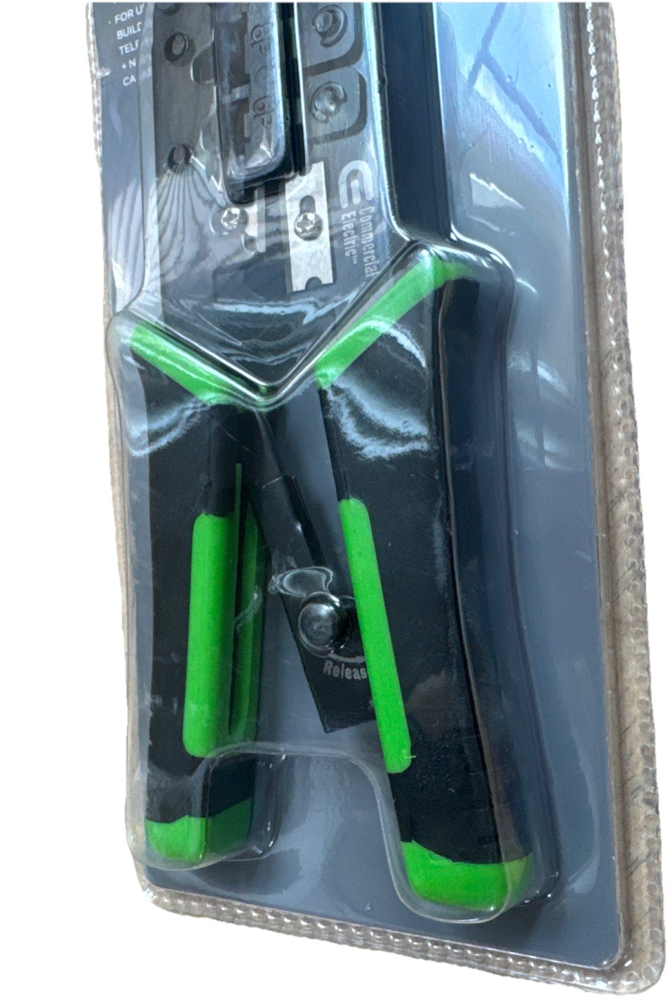 Ratcheting Modular Plug Crimper RJ-45 RJ-11 RJ-12 538443 Commercial Electric New