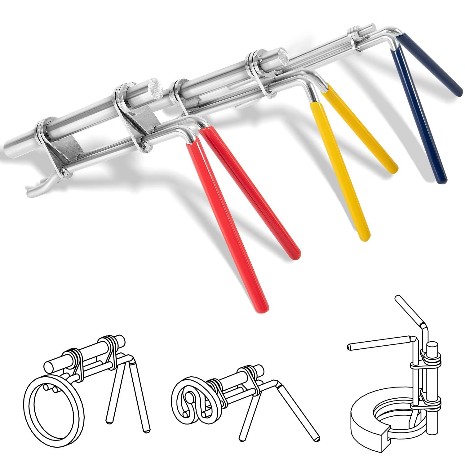 3 Pack Hydraulic Seal Installation Tools, Hydraulic Cylinder Piston Repair Se…