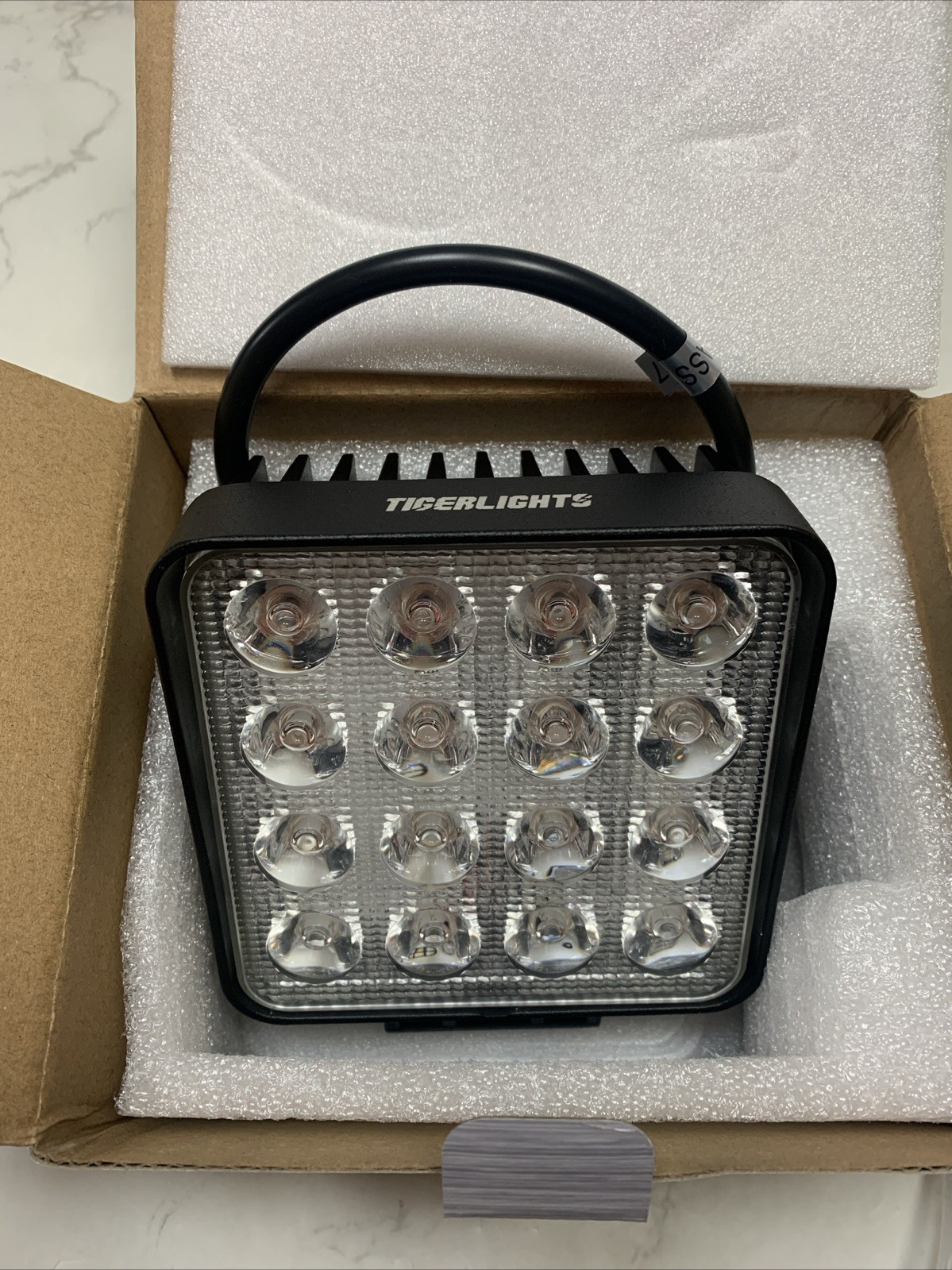 Tiger Lights LED Blue Work Light 12 24 Volts 2650 Lumen Off-Road TLFL5 48 Watts