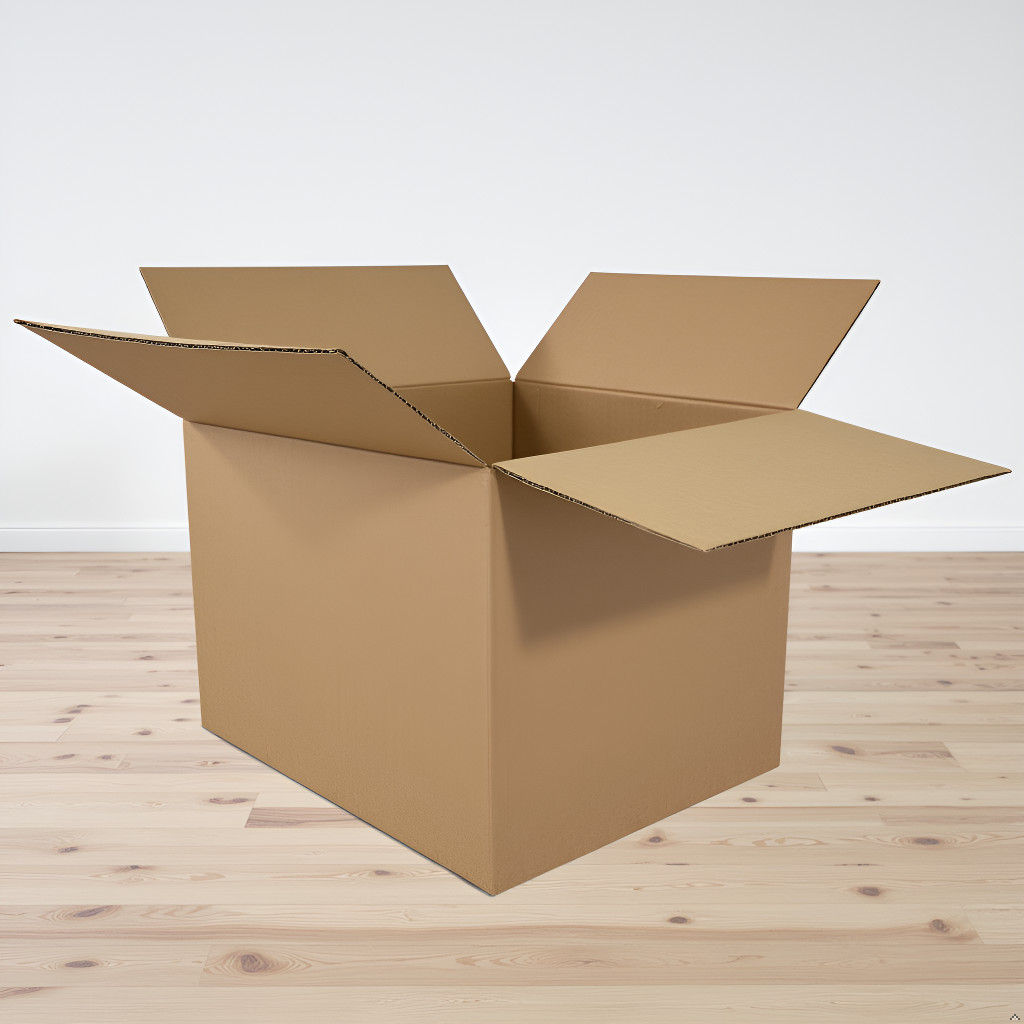 UOFFICE 10 Corrugated Boxes – 24 x 18 x 18″ Cardboard Shipping Box Moving Carton