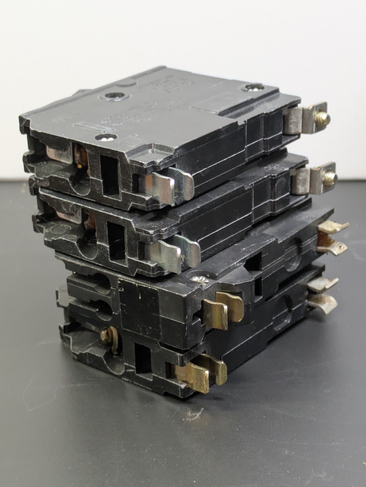 Square D Circuit Breakers Lot of 25: QO 20A 30A Single Pole Tandem Plug/Bolt On