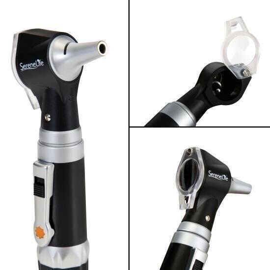 SereneLife Fiber Optic Otoscope / Auriscope – Internal Ear Inspection Instrument