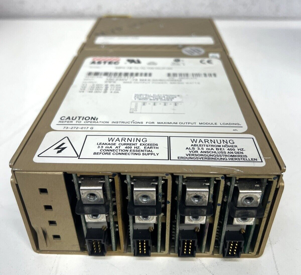 Astec MVP Series 400/600W 5v,12v,12v,48v Power Supply MP4-1E-1L-1L-1W-HUP-00