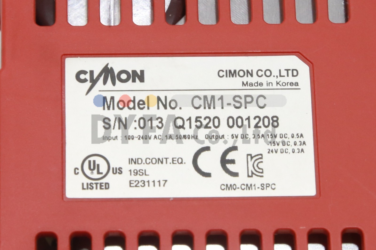 CIMON Used CM1-SPC Power Unit PLC-I-2541=9T37