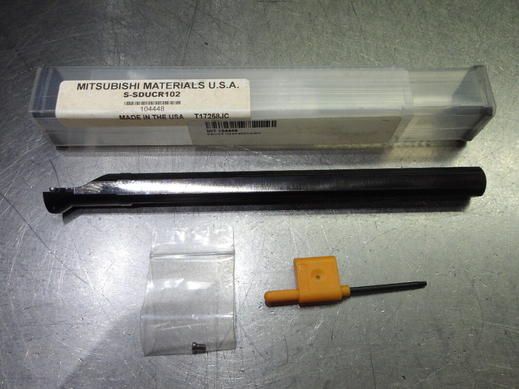 Mitsubishi Indexable Steel Boring Bar 5/8″ Shank S-SDUCR102 (LOC586)
