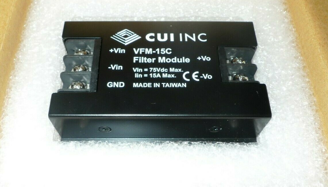 NEW CUI INC Filter Module 75VDC Max 15A Max VFM-15C