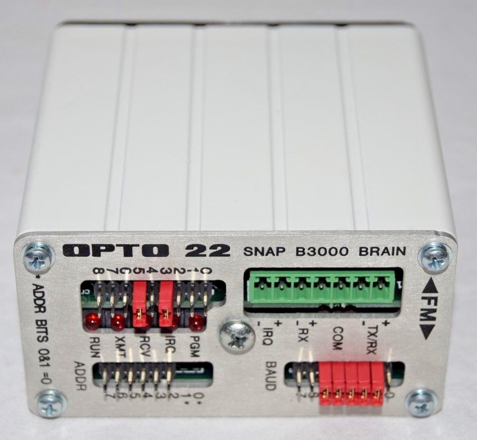 Opto 22 B3000 SNAP Analog and Digital Brain | mistic / Optomux Protocol
