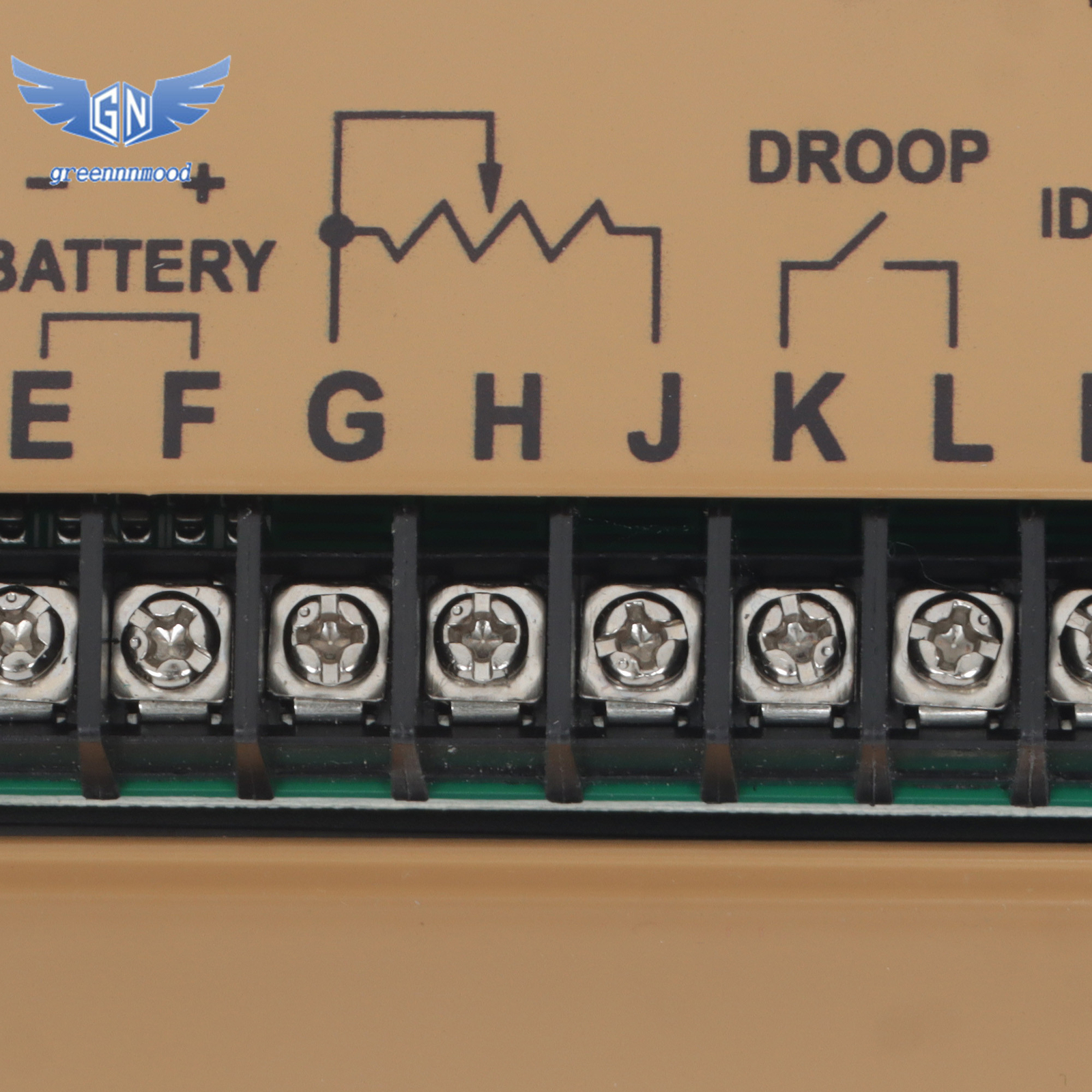 ESD5500E ADC120 12V MSP675 Generator Governor Actuator Control Unit