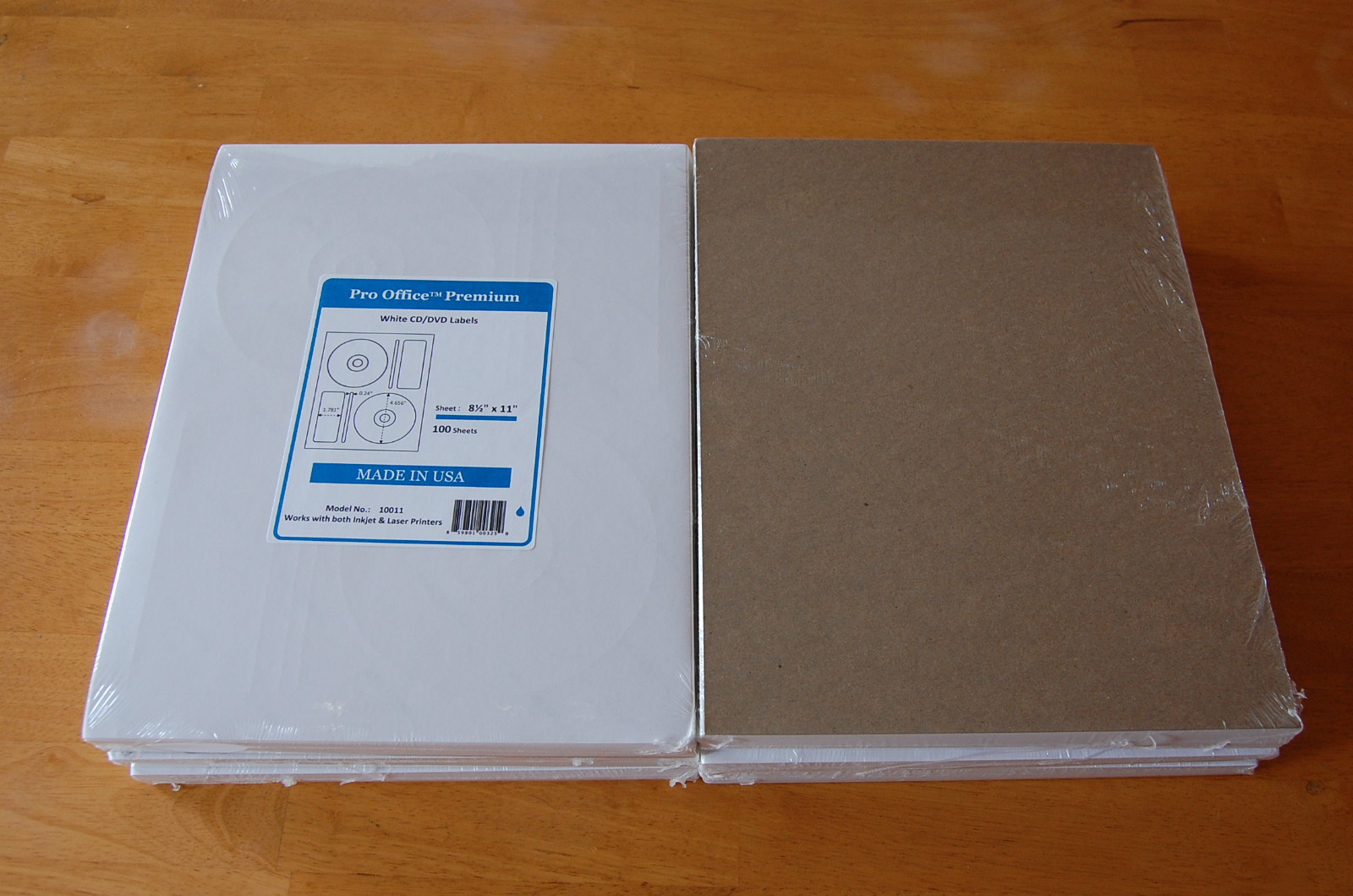 Wing OFFICE 200 Premium Media CD/DVD Labels Matte Memorex Core Self Adhesive