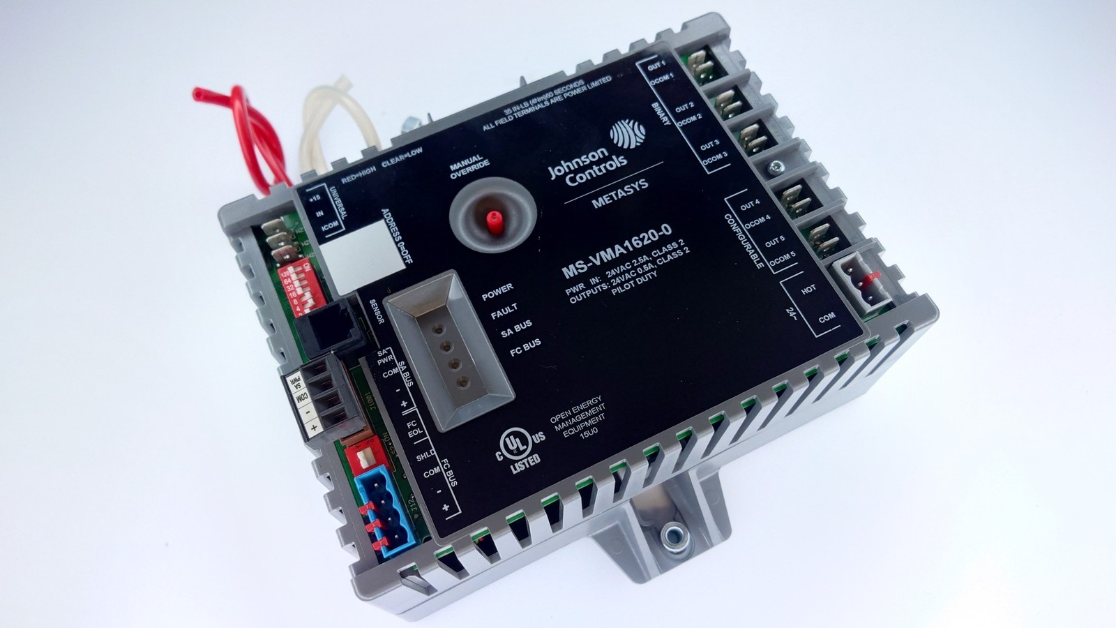JOHNSON CONTROLS Metasys MS-VMA1620-0 Air Volume Controller, 35 IN-LB